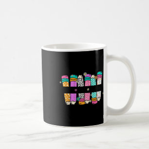 Teach Love Inspire Teacher Pencil Back To School F Coffee Mug