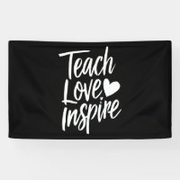 Teach Love Inspire Teacher's Day Gift Teacher Life
