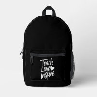 Teach Love Inspire Teacher's Day Gift Teacher Life