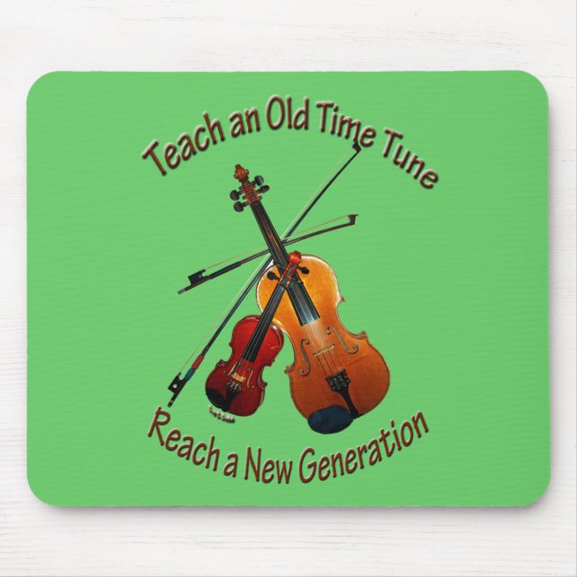 Teach Old Time Mousepad (Front)
