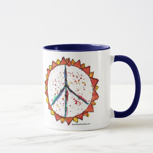 Teach Peace 15oz. Mug (Right)