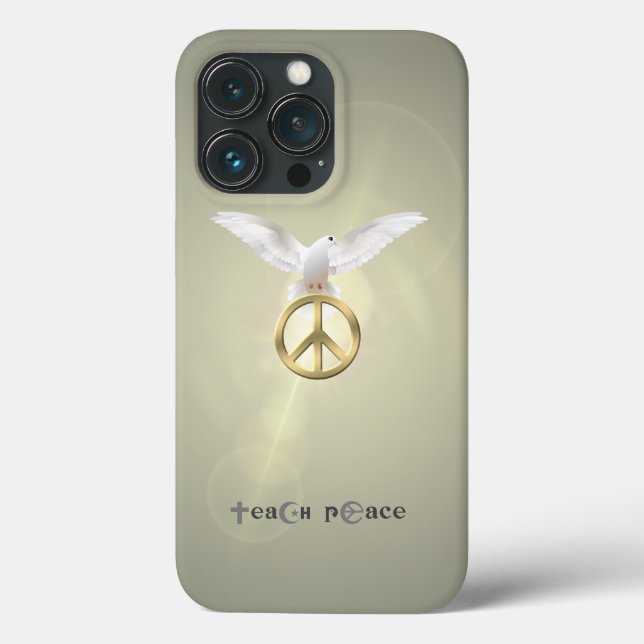 Teach Peace | Case-Mate iPhone Case (Back)
