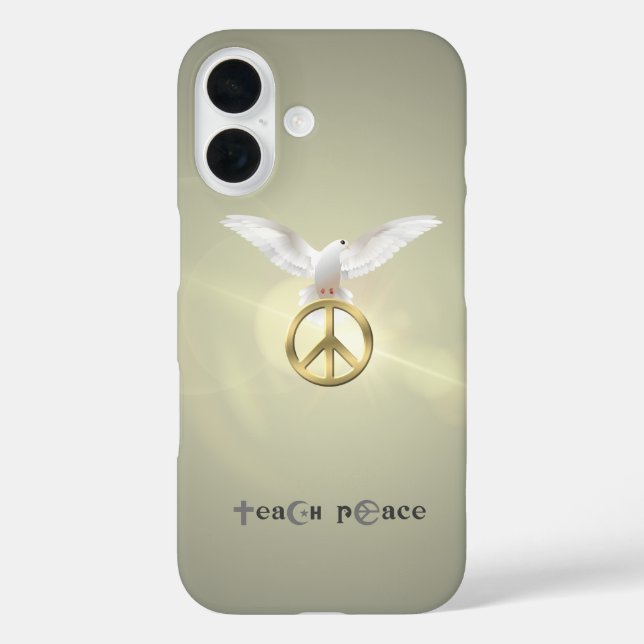 Teach Peace | Case-Mate iPhone Case (Back)