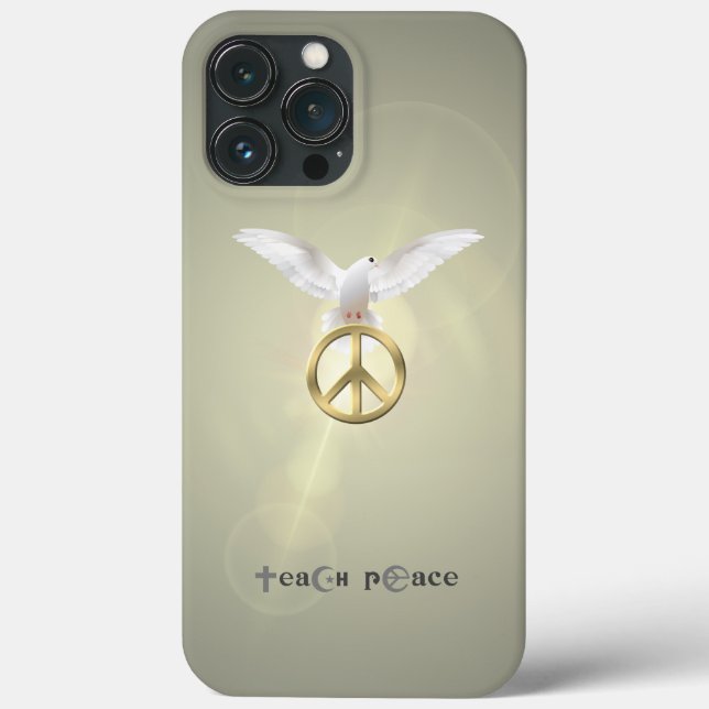Teach Peace | Case-Mate iPhone Case (Back)