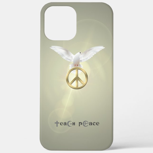 Teach Peace | Case-Mate iPhone Case (Back)