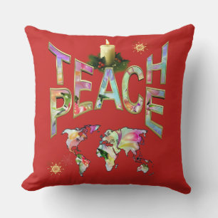 Teach Peace celeberations Cushion