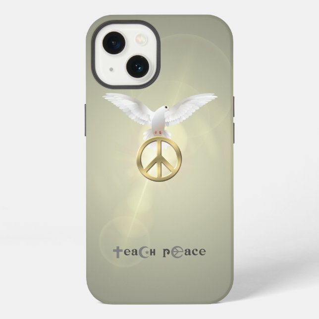Teach Peace | iPhone Case (Back)