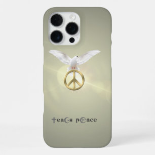 Teach Peace iPhone 16 Pro Max Case