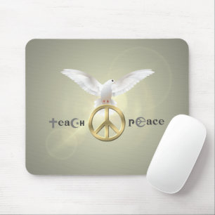 Teach Peace   Mouse Pad