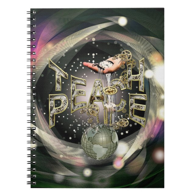 Teach-Peace  Movement Notebook (Front)