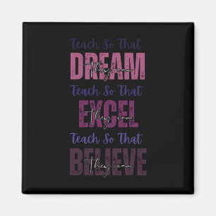 Teach So That They Can Dream' Black History Month Magnet