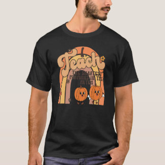 Teach The Smartest Pumpkin In The Patch Rainbow Te T-Shirt