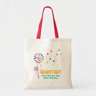 Teach them love them watch them grow tote bag