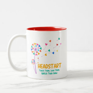 Teach them love them watch them grow  Two-Tone coffee mug