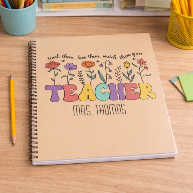 Teach them Positive Affirmations Custom Teacher Planner (Creator Uploaded)