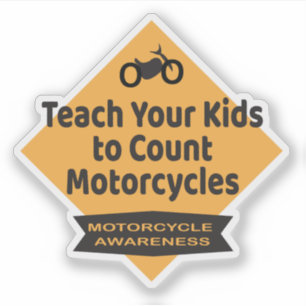 Teach Your Kids to Count Motorcycles Awareness