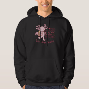 Teacher 100 Days Of School Brighter Axolotl Questi Hoodie