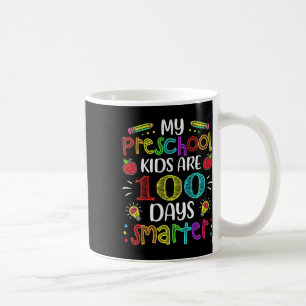 Teacher 100 Days Smarter 100th Day Of School Gift Coffee Mug