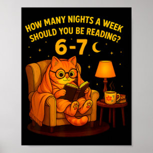 Teacher 67 How Many Nights A Week Should You Be Re Poster