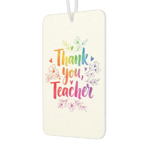 Teacher Air Freshener – Thank You, Teacher!