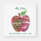 Teacher apple christmas gift appreciation magnet