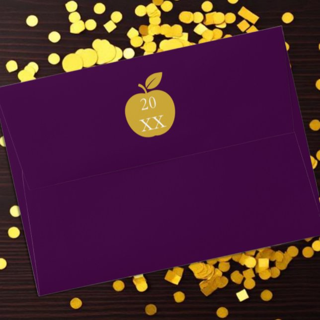 Teacher Apple Graduation Envelope (Creator Uploaded)