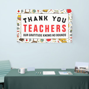 Teacher Appreciation Banner