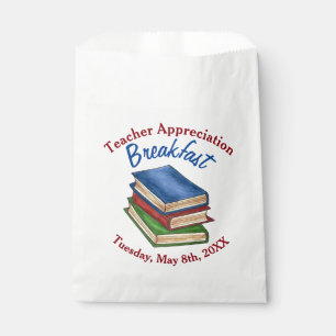 Teacher Appreciation Breakfast Retirement Party Favour Bag