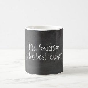 Teacher Appreciation   Chalkboard Coffee Mug