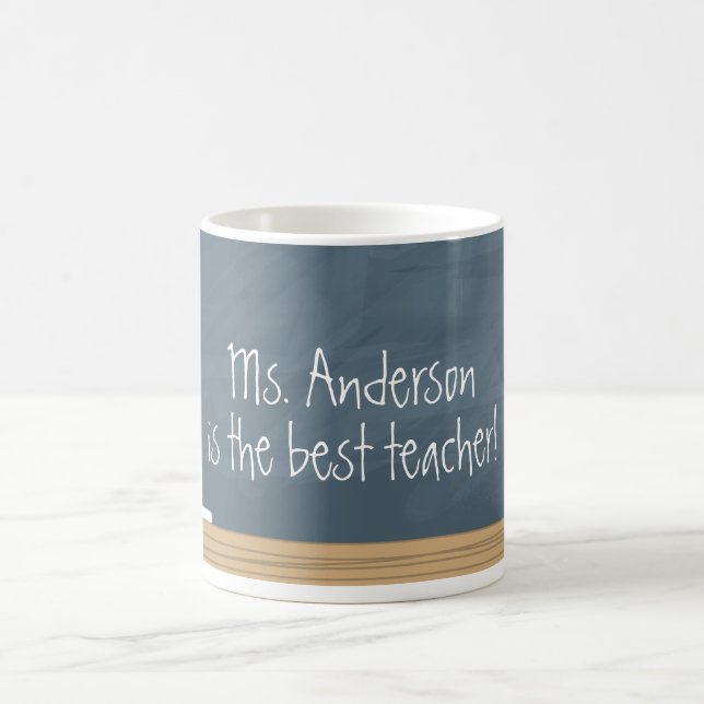Teacher Appreciation | Chalkboard Coffee Mug (Center)