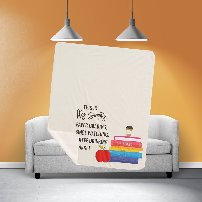 Teacher appreciation cosy blanket gift (Creator Uploaded)