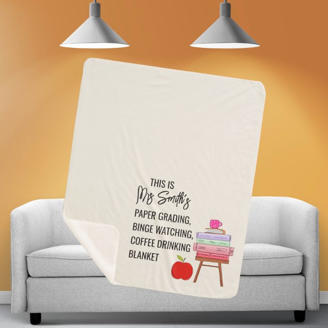 Teacher appreciation cosy blanket gift (Creator Uploaded)
