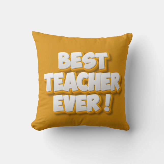 Teacher Appreciation Cushion (Front)