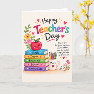 Teacher appreciation day cards