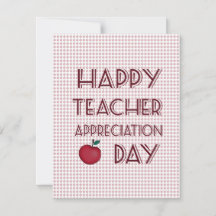 Teacher appreciation day 
