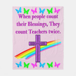 TEACHER APPRECIATION FLEECE BLANKET