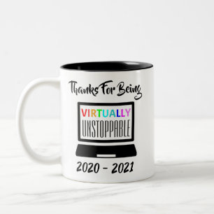 Teacher Appreciation Gift 2021  Two-Tone Coffee Mug