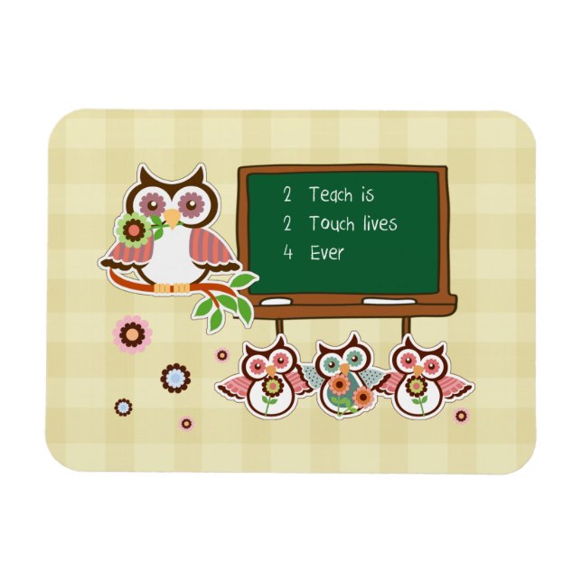 Teacher Appreciation Gift Magnets (Horizontal)