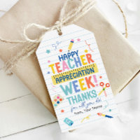 Teacher Appreciation Gift Tag