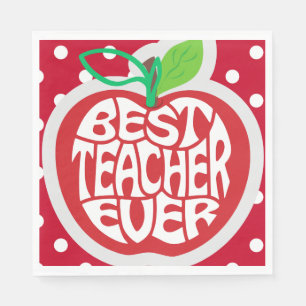Teacher Appreciation Napkin