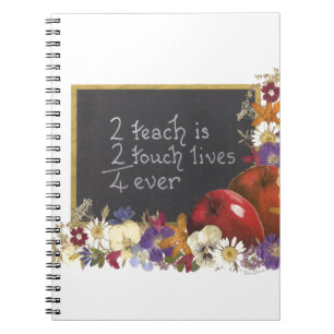 Teacher appreciation notebook