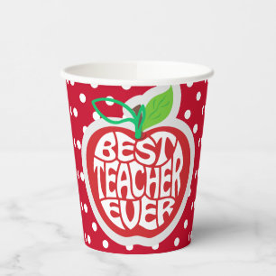 Teacher Appreciation Paper Cups