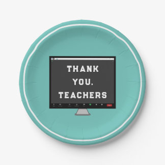 Teacher Appreciation Paper Plates