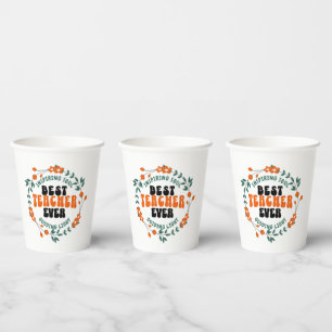 Teacher Appreciation Party Cup