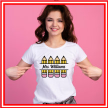 Teacher Appreciation Pencil Back To School