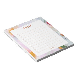 Teacher Appreciation Personalized School Notepad