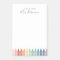 Teacher Appreciation Rainbow Crayon