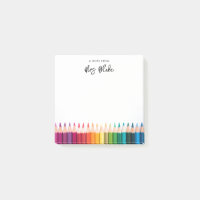 Teacher Appreciation Rainbow Pencils