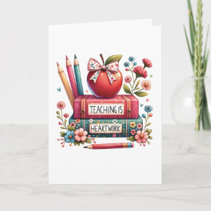 Teacher Appreciation Retirement Card