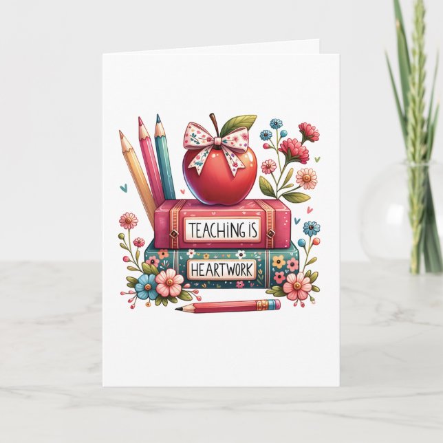 Teacher Appreciation Retirement Card (Front)